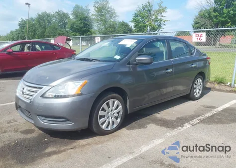 2015 Nissan Sentra S/Sv/Sr/Sl из США, поврежденный, VIN 3N1AB7AP5FL669060